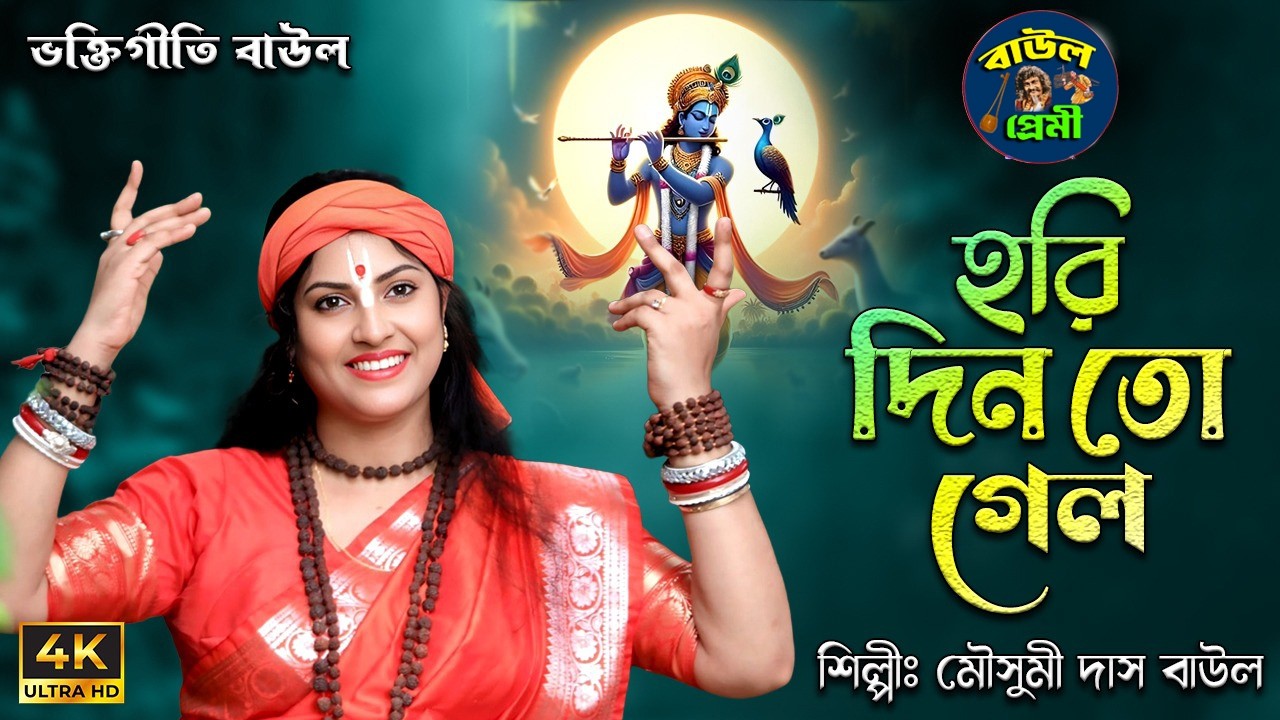 হরি দিন তো গেল সন্ধ্যা হলো II মৌসুমী দাস বাউল II ভক্তিগীতি বাউল II Hori Din To Gelo II বাউল প্রেমী