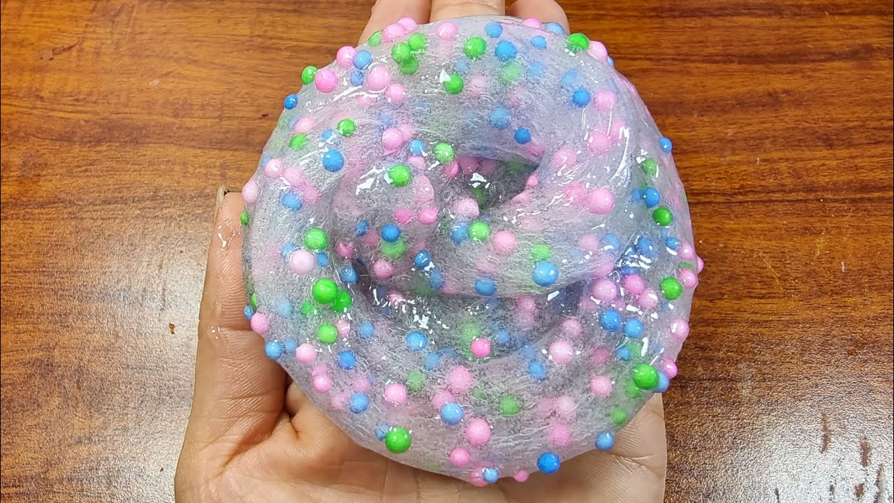 DIY FLoam Slime at Home