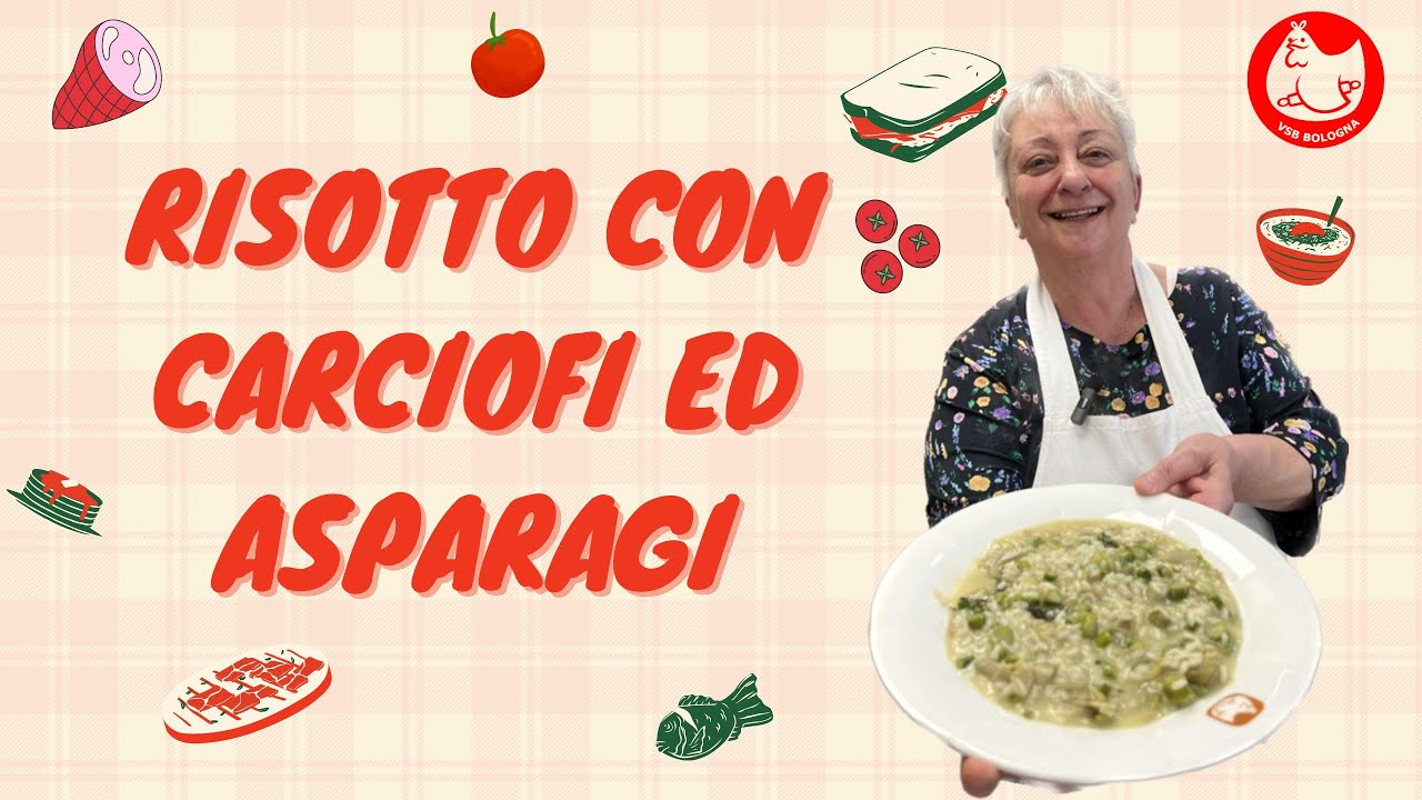 La Ricetta in Diretta: Risotto con Carciofi ed Asparagi