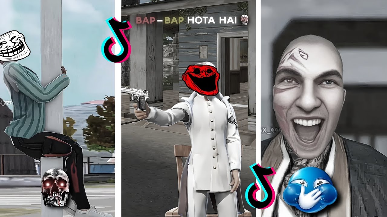 BEST VIDEO FREE FIRE COMEDY EDITS 😂🔥 TIKTOK TROLL FACE 💀🥶 |PRAT 3