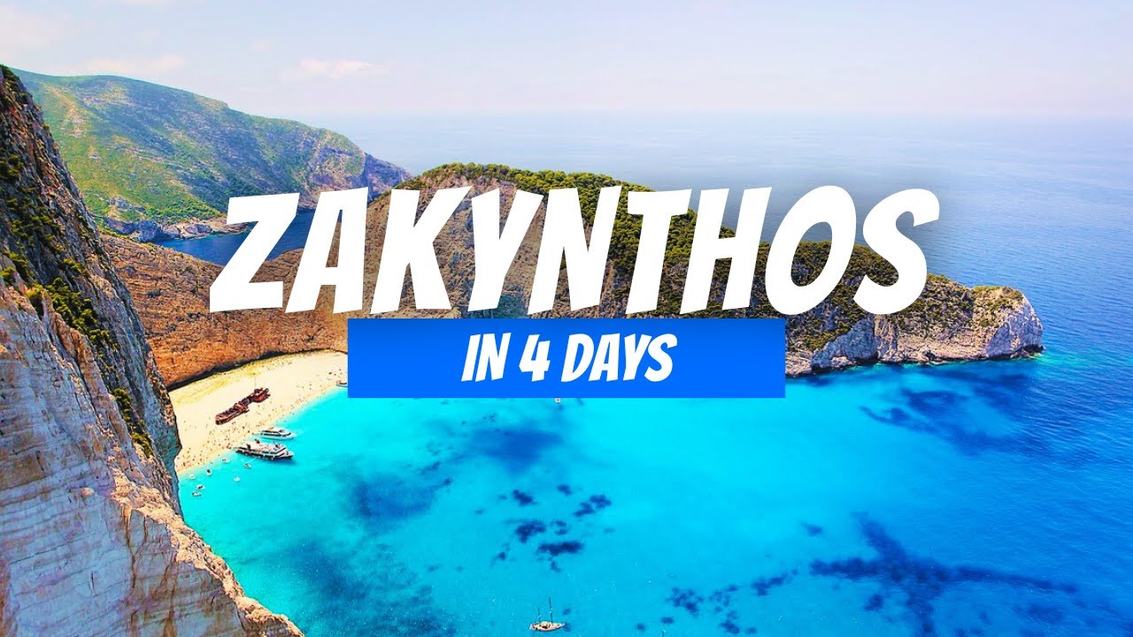 How to Spend 4 Days in Zakynthos Greece | 4 Day Zakynthos Itinerary