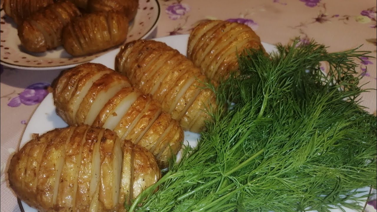 Təzə kartofun sobada bişirilməsi
