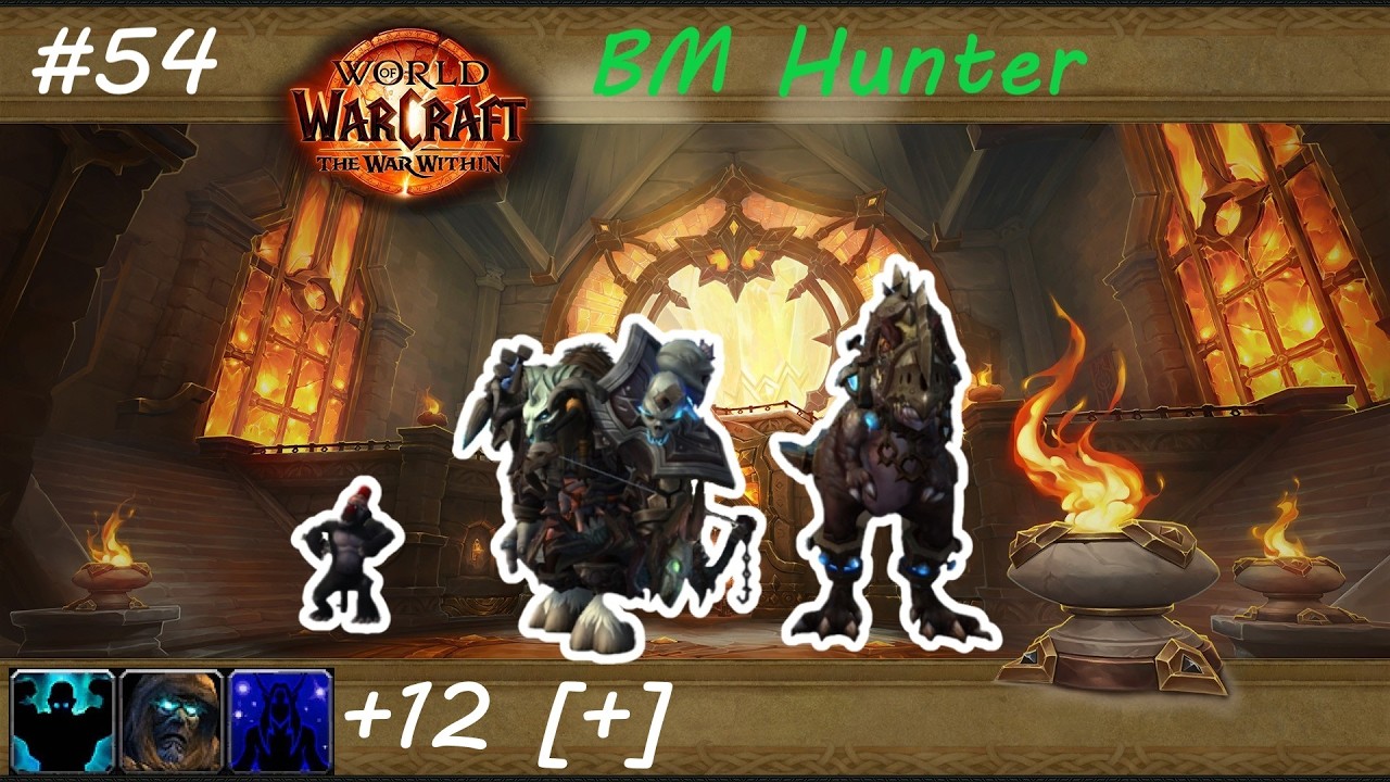 WoW BM Hunter TWW Season 3 M+ #54: Priory of the Sacred Flame / Priorat der Heiligen Flamme [M12+]