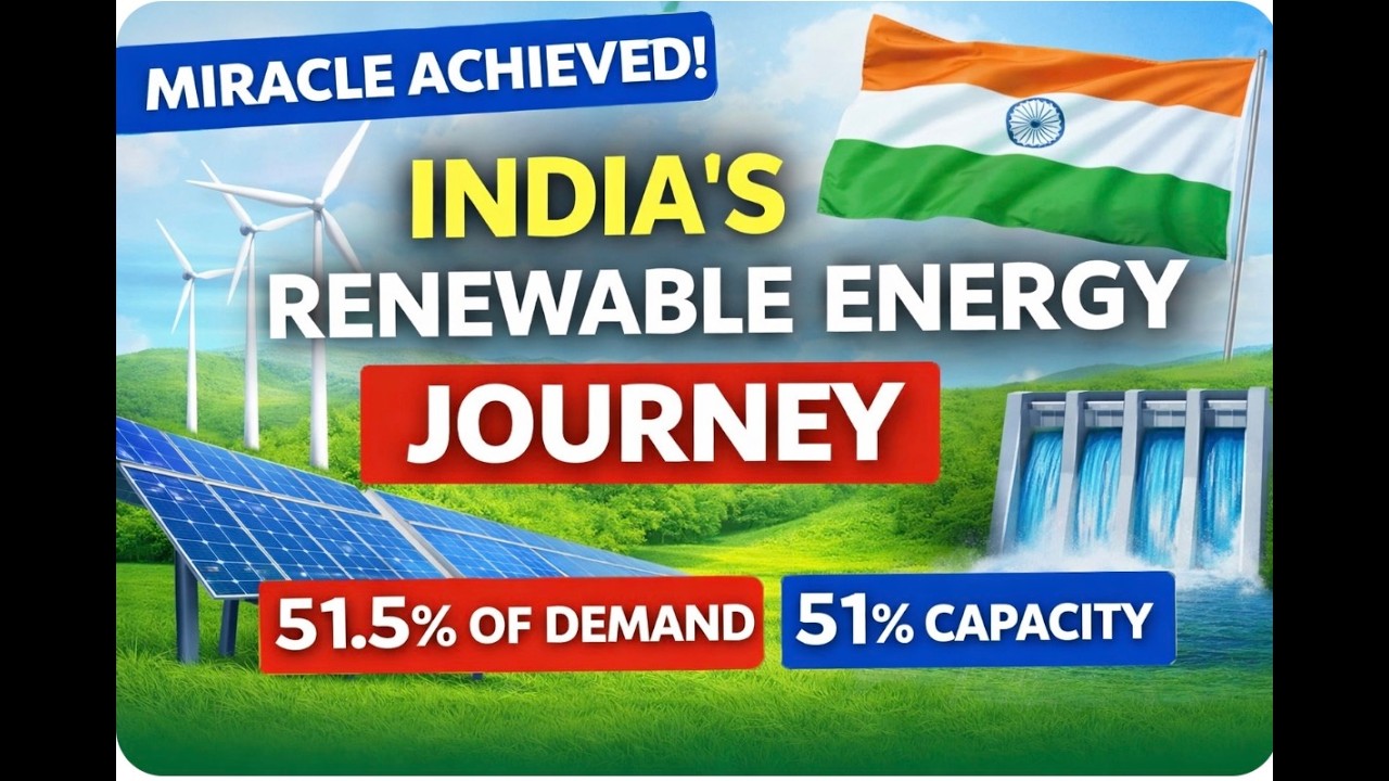 Environment | Vision IAS | Current Affairs | India's Renewable Energy Growth