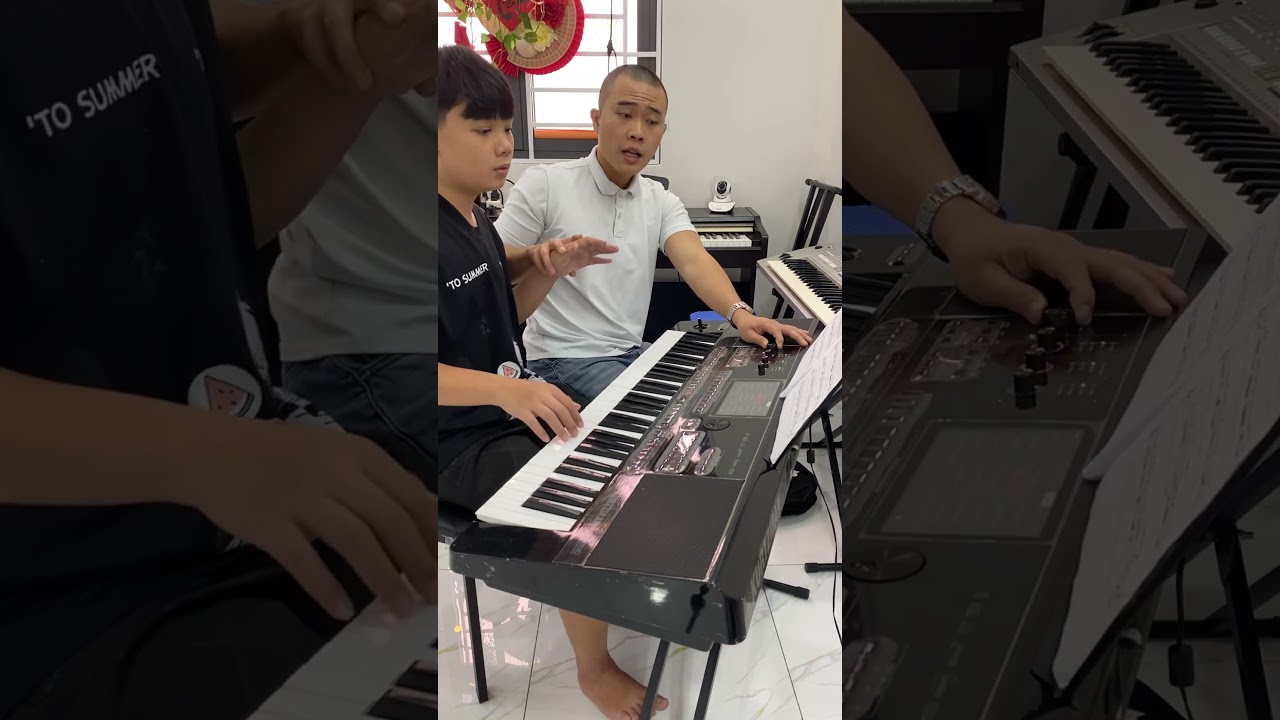 Thầy thiện dạy đ&agrave;n organ hay qu&aacute; #hocdan #hocorgan #thienorgan #hocdanonline #thaythien #hocnhac