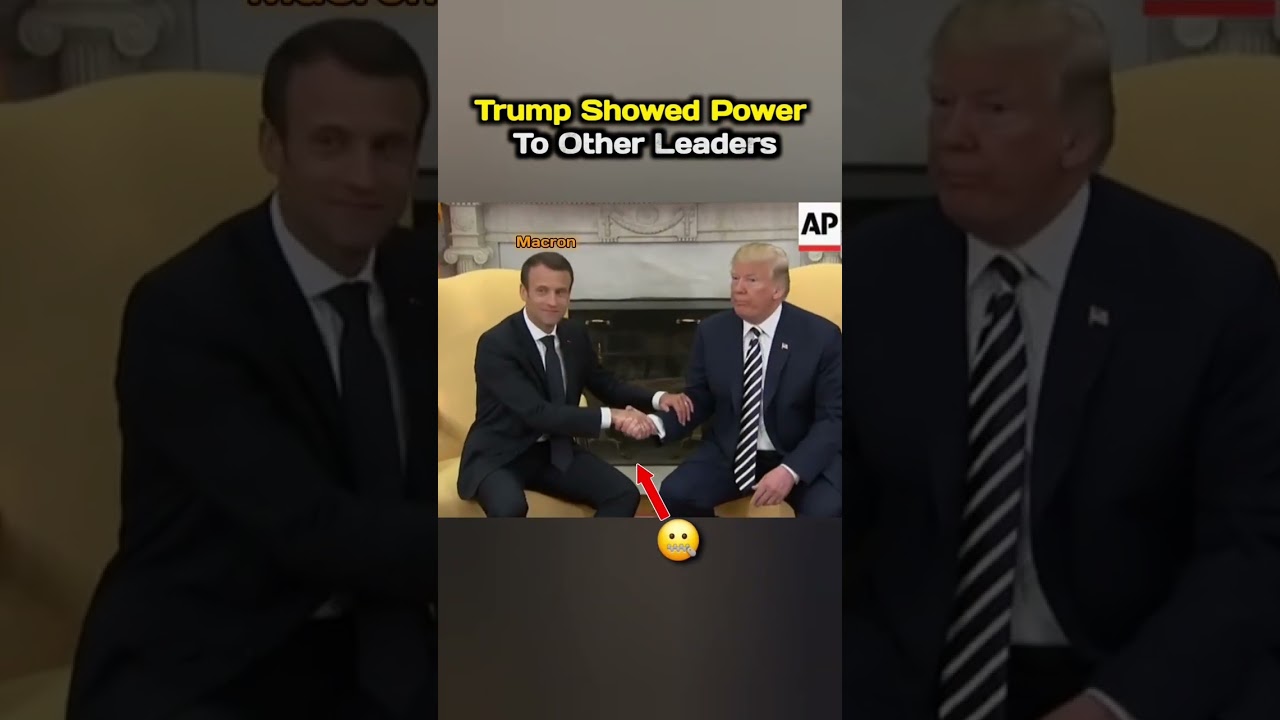 Trump Dominates Handshakes But William Alexander Shocked Everyone