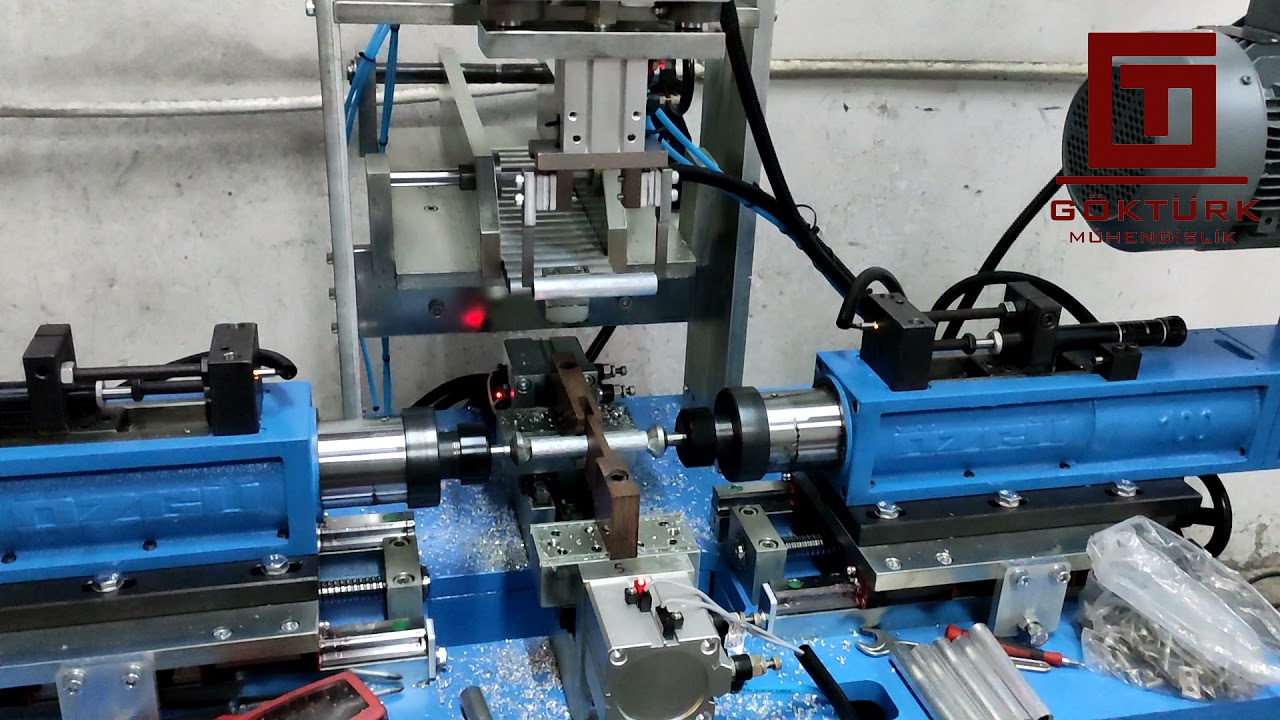 DOUBLE HEAD CHAMFERING MACHINE- ÇİFT TARAFLI HAVŞA MAKİNESİ