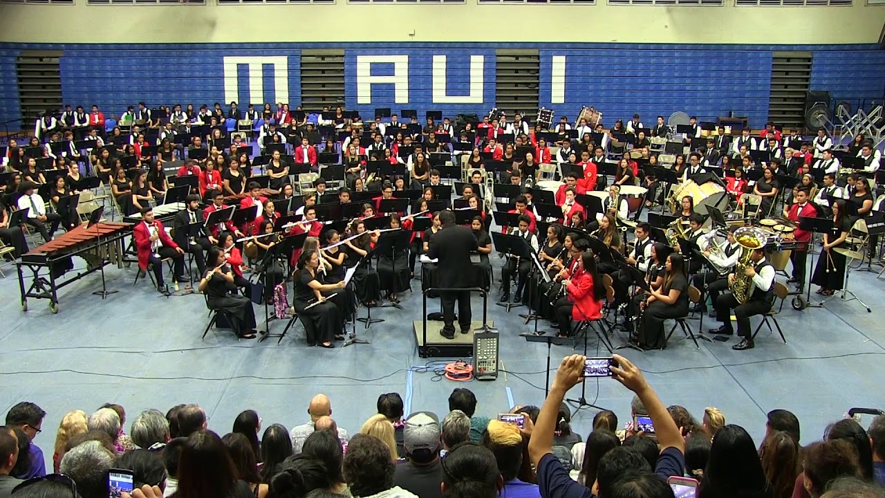 Duke Ellington in Concert - Maui District High School Band Festival 2018