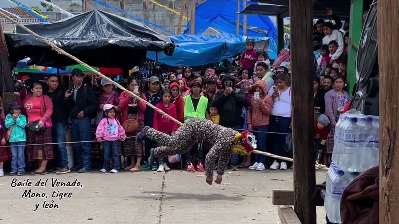 Baile del venado y monos, feria Momostenango, Guatemala 2025