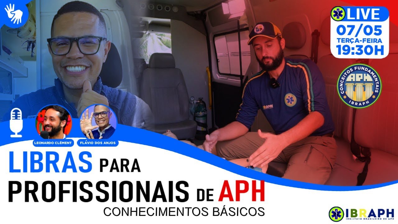 LIVE | Comunicação em LIBRAS para profissionais de APH
