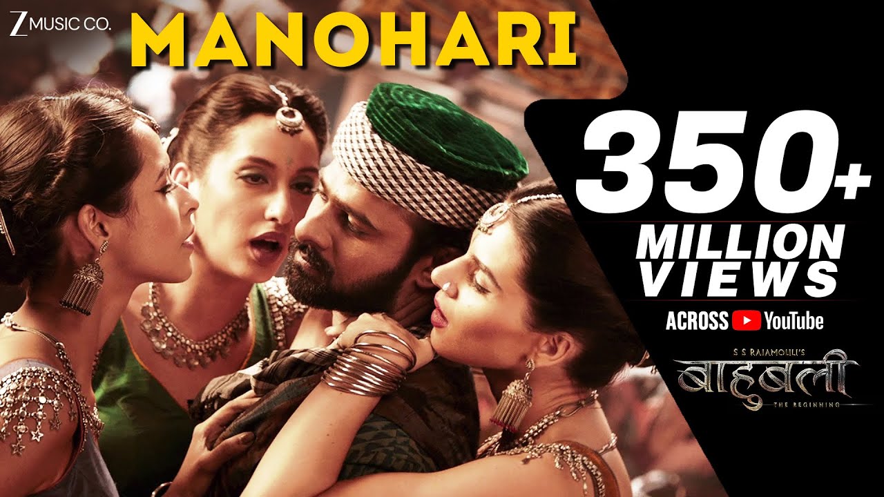 Manohari - Full Video | Baahubali - The Beginning | Prabhas & Rana | Divya Kumar | M M Kreem , Manoj