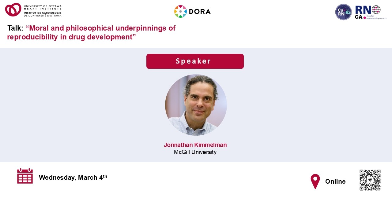 Moral and philosophical underpinnings of reproducibility in drug development