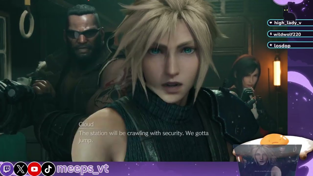 [1/16/26 Stream 16 of 365]  Final Fantasy 7 Remake chapters 6-8