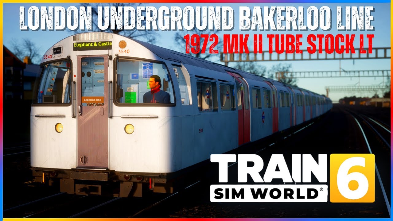 LIVE 🚇 Bakerloo Line Action! | 1972 Mk II Tube Stock | TSW 6