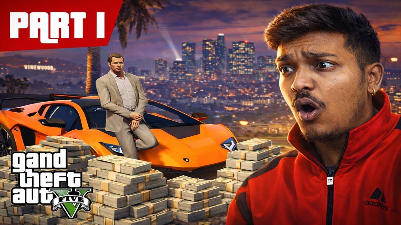 The First Big Bank Robbery in GTA 5