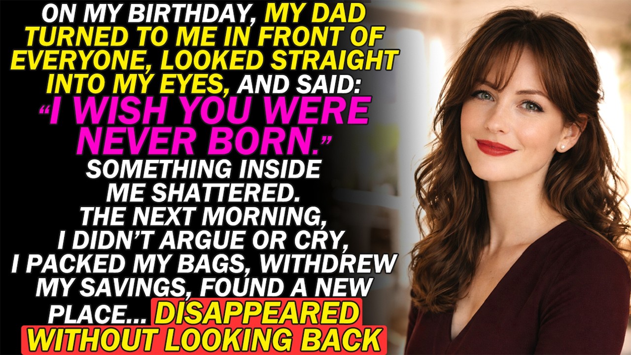 At My Birthday, My Dad Said 