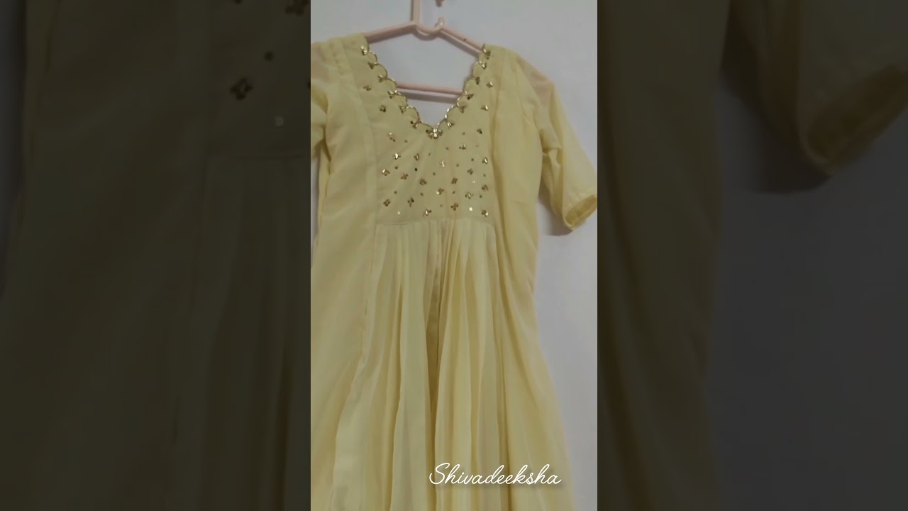 viral scallop neck with pleats 👗🪡🧵 #shivadeeksha