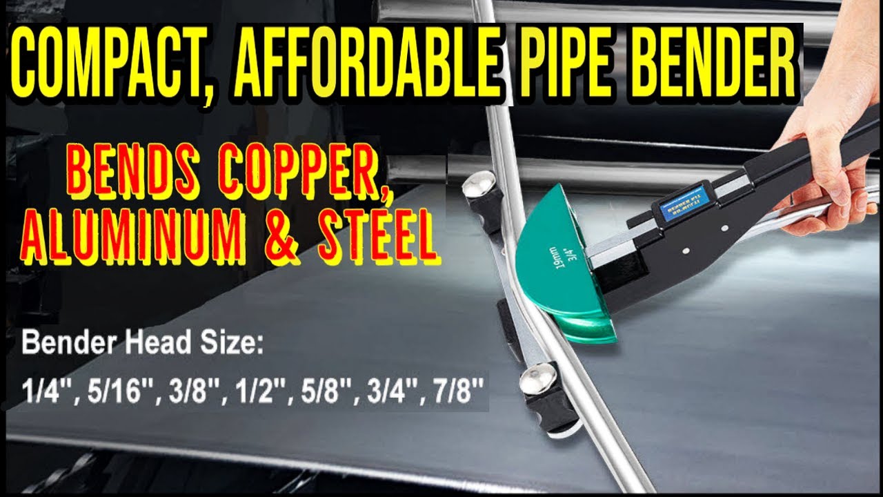 Affordable Copper Pipe Bender for Plumbing, Hvac & Hydraulic Pipes from Vevor