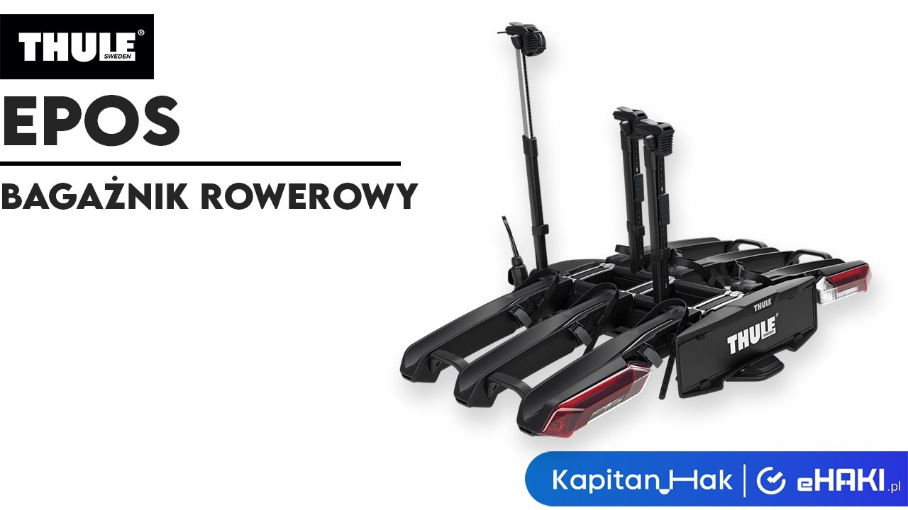 Bagażnik rowerowy na hak holowniczy Thule Epos 3