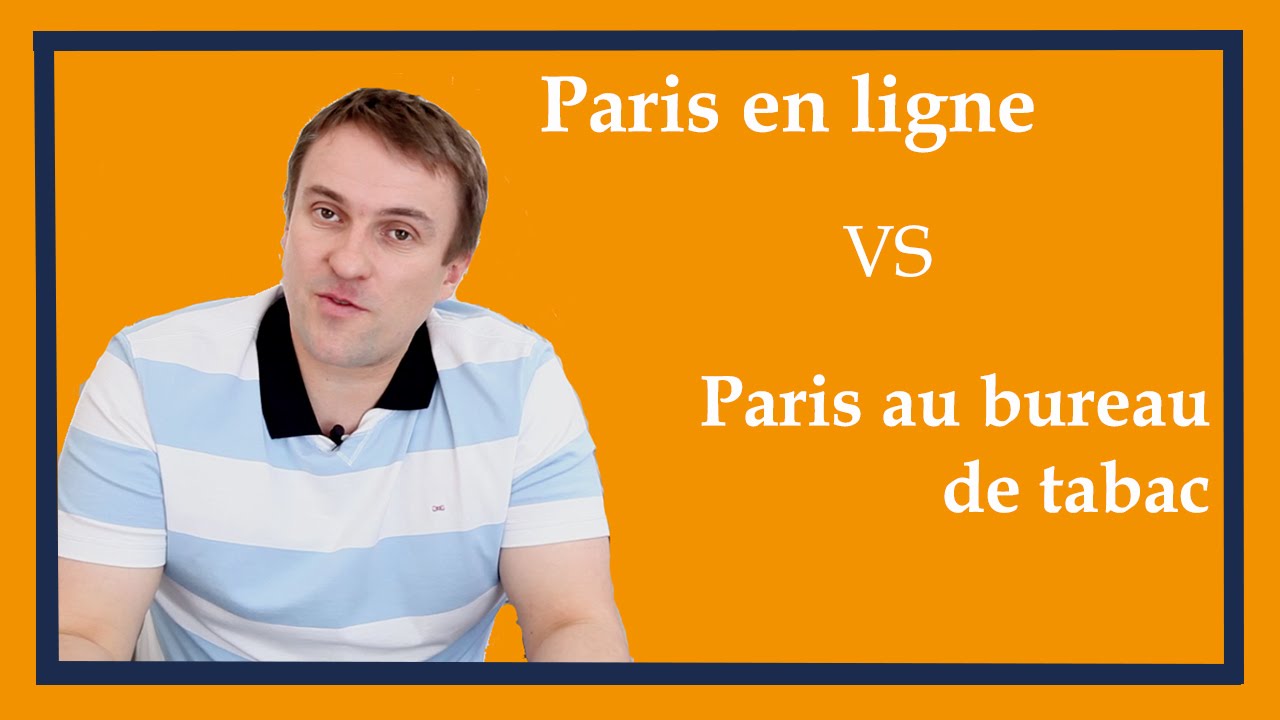 Est-il préférable de parier en ligne ou au bureau de tabac ?