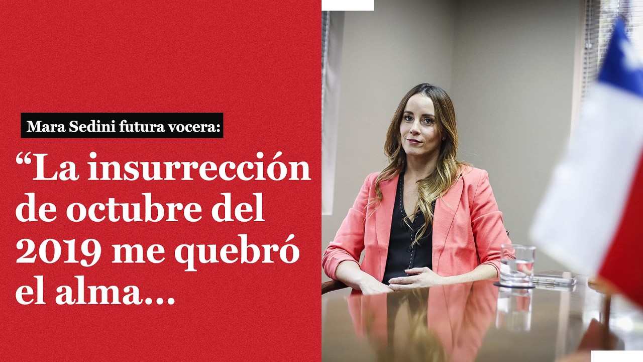 Mara Sedini : “La insurrección de octubre del 2019 me quebró el alma y miren dónde me llevó”