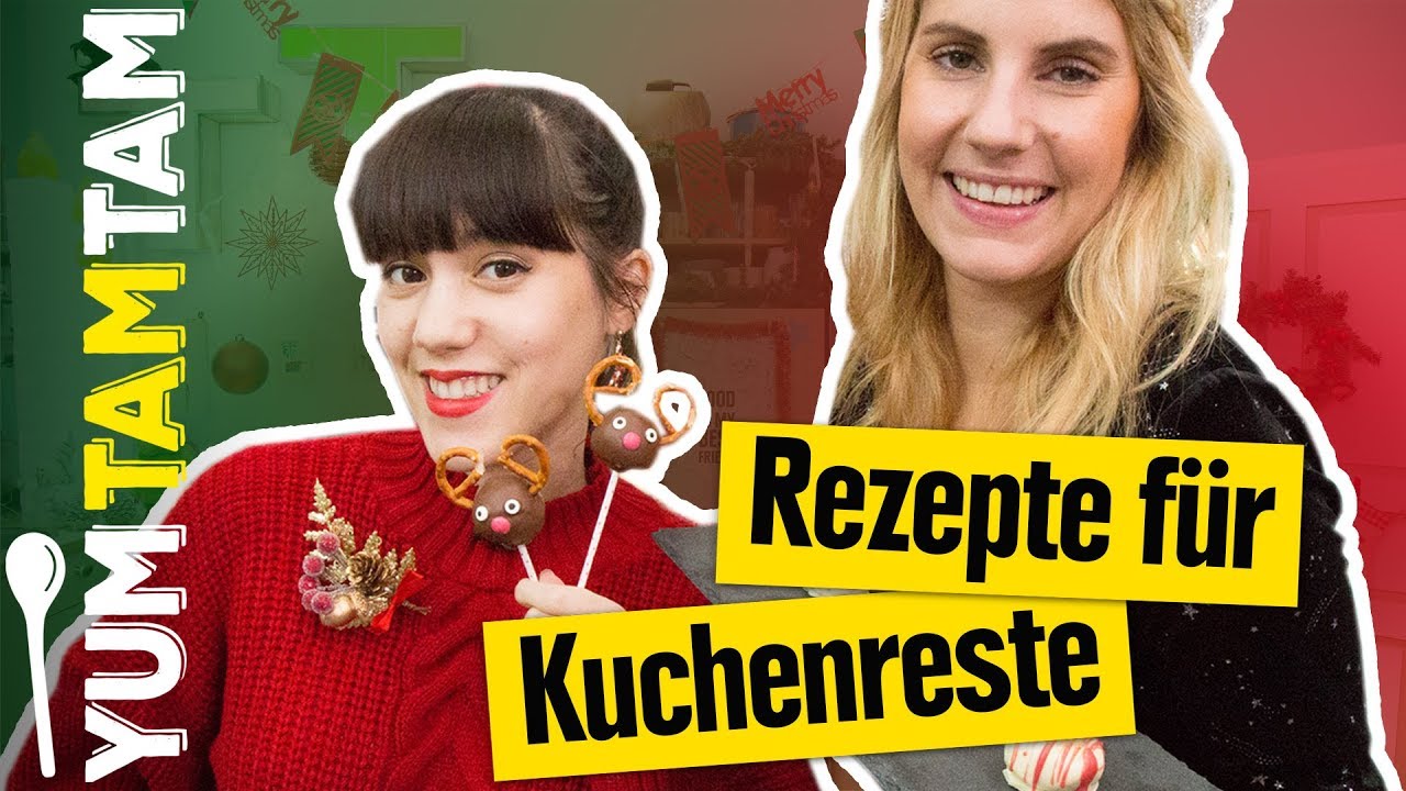 Rezepte für KUCHENRESTE // Rentier-Cake-Pops & Weihnachtspralinen für den Nikolaus // #yumtamtam