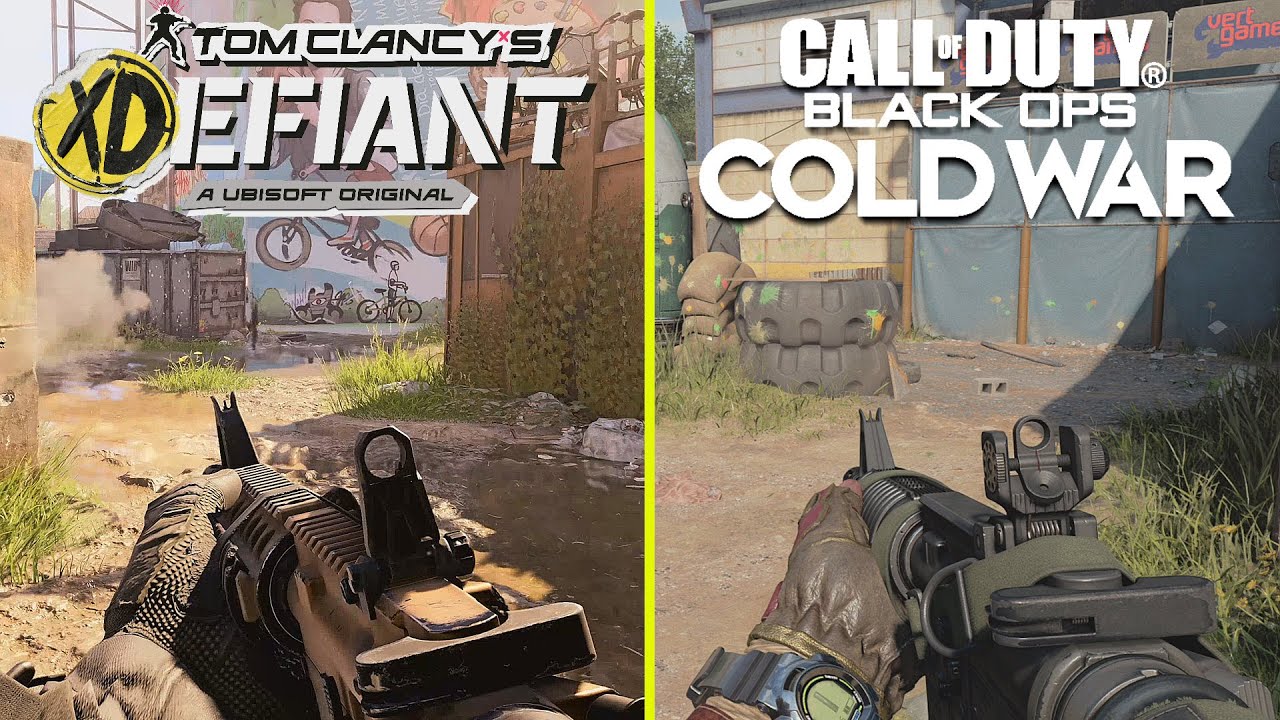 Tom Clancy's XDefiant vs Call of Duty Black Ops Cold War - Weapons & Animations Early Comparison