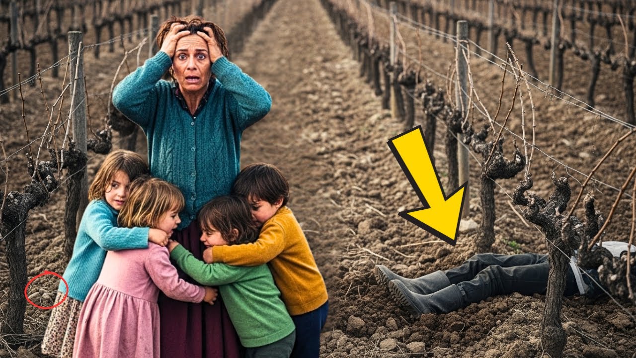 A La Madre Viuda Solo Le Dejaron Una Viña Seca — Pero Entre Las Filas Había Algo Más
