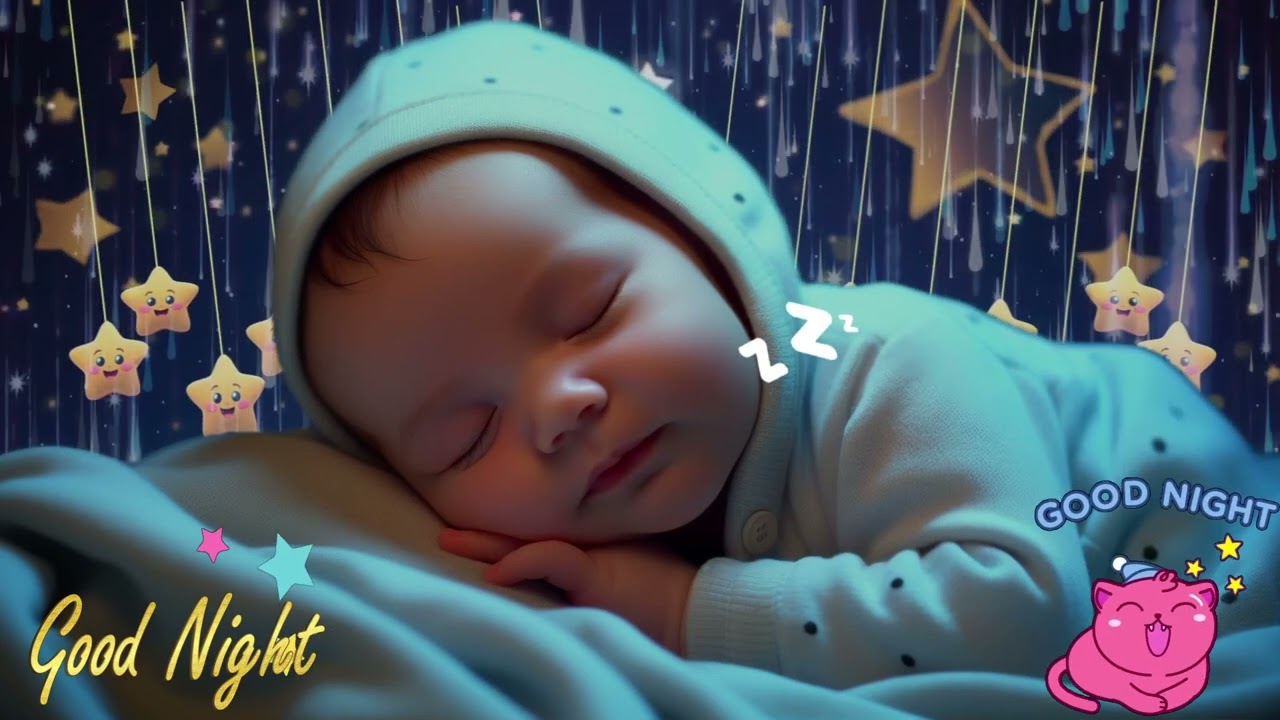 Mozart & Brahms Lullaby 🎵 Baby Sleeps Fast 🌙 Calm Music to Beat Insomnia Instantly