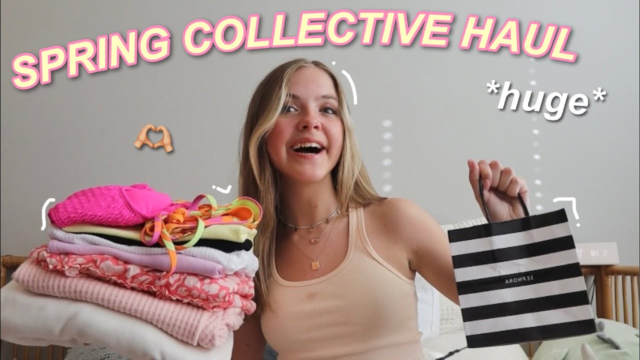*HUGE* collective spring shopping haul! 🛍️🫶🏼 // Mia Elizabeth