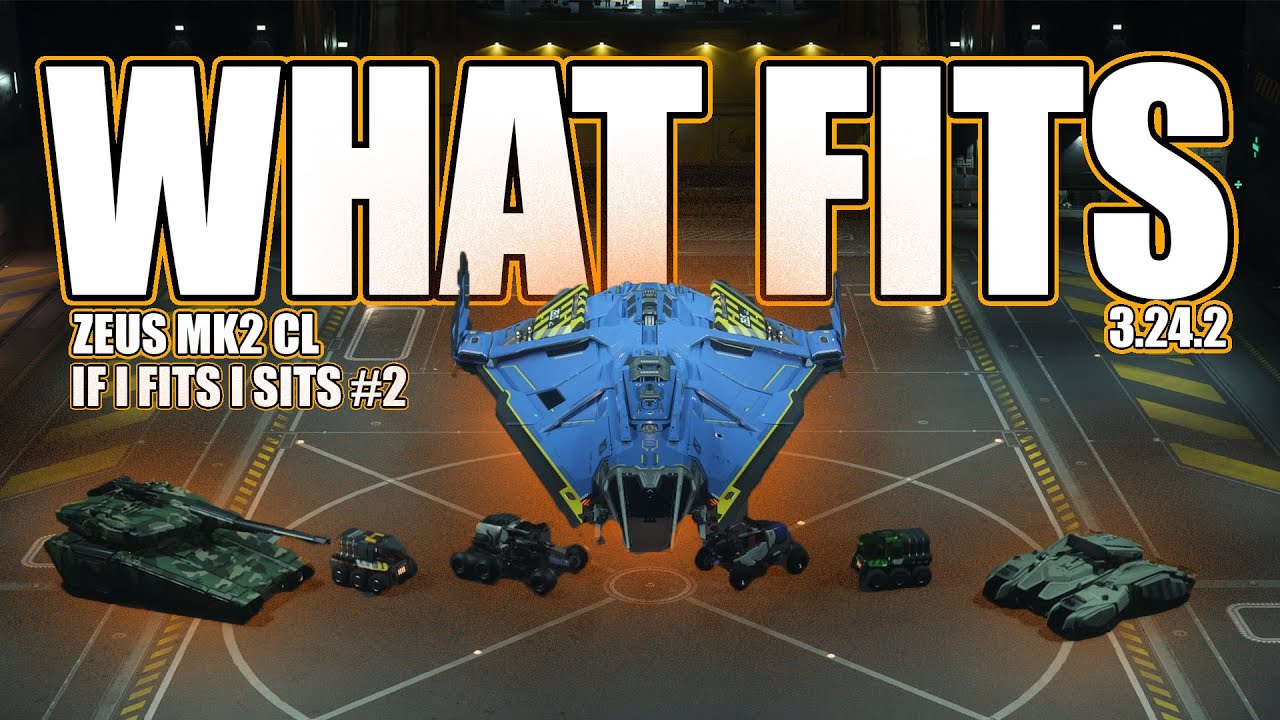 RSI Zeus Mk2 CL &mdash; Что помещается в грузовой отсек? &mdash; Star Citizen 3.24.2 &mdash; #starcitizen
