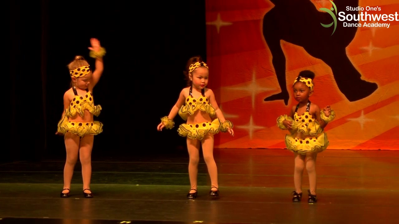 002 Yellow Polka Dot Bikini - Best Dance Studios in Las Vegas