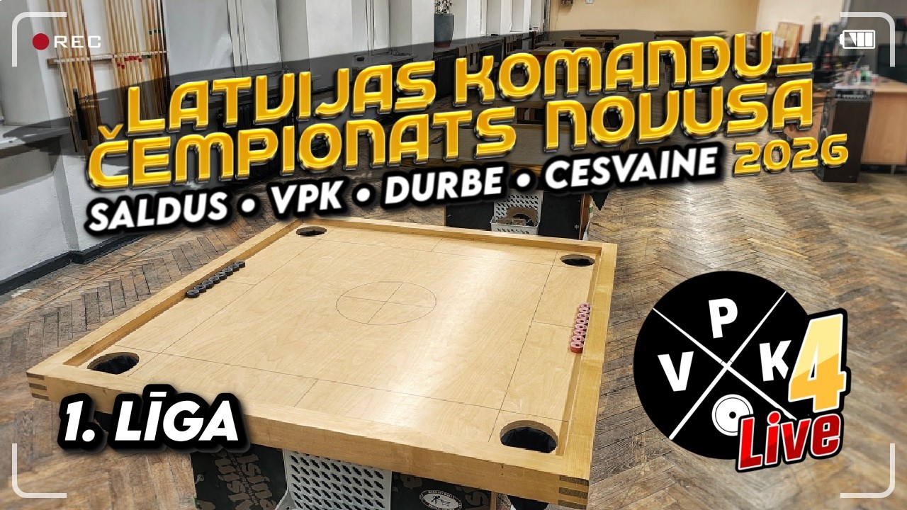 VpkNovuss Live #240-G8 • Latvijas Komandu Čempionāts Novusā 2026 • 1. Līga • 4. Posms • 21.02.2026