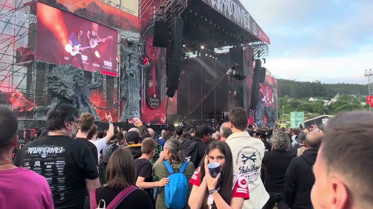 Megadeth@Resurrection Fest 2024(Tornado of Souls Solo)
