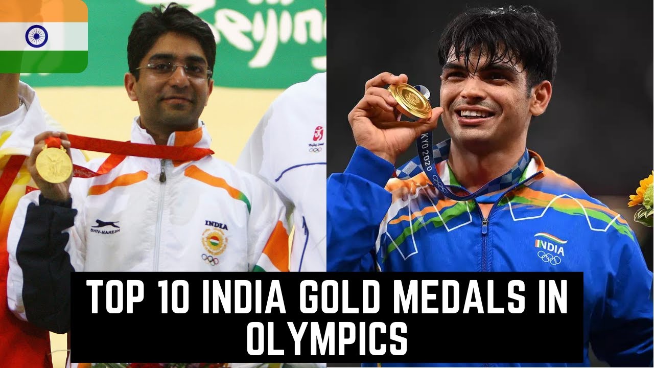 Top 10 India Gold Medals In Olympics | Neeraj Chopra Gold Medal | India Olympic Gold Medals