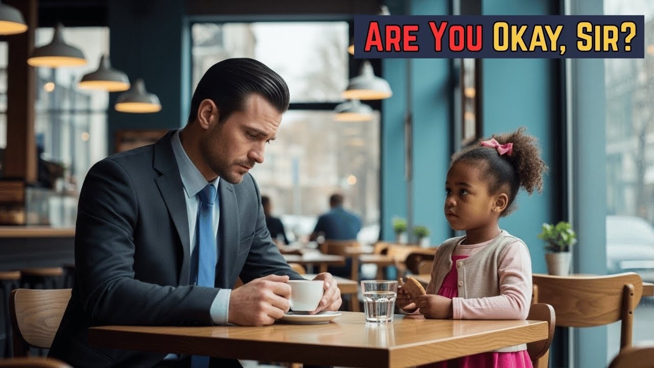 The Lonely Billionaire CEO Sat Alone at the Café—Until a Little Girl Walked Up and Said, “Are You
