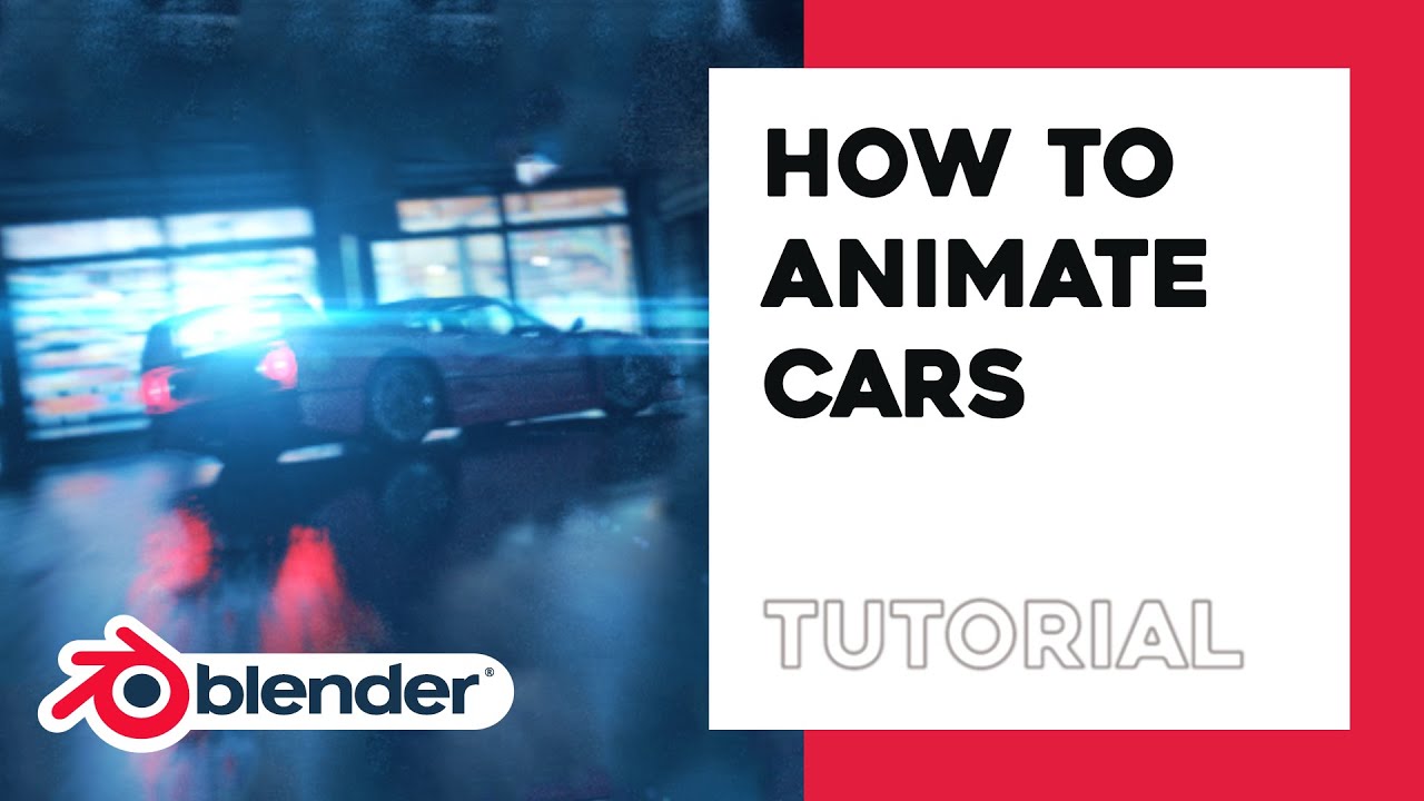 Как сделать анимацию автомобиля в BLENDER! (Продвинутый)