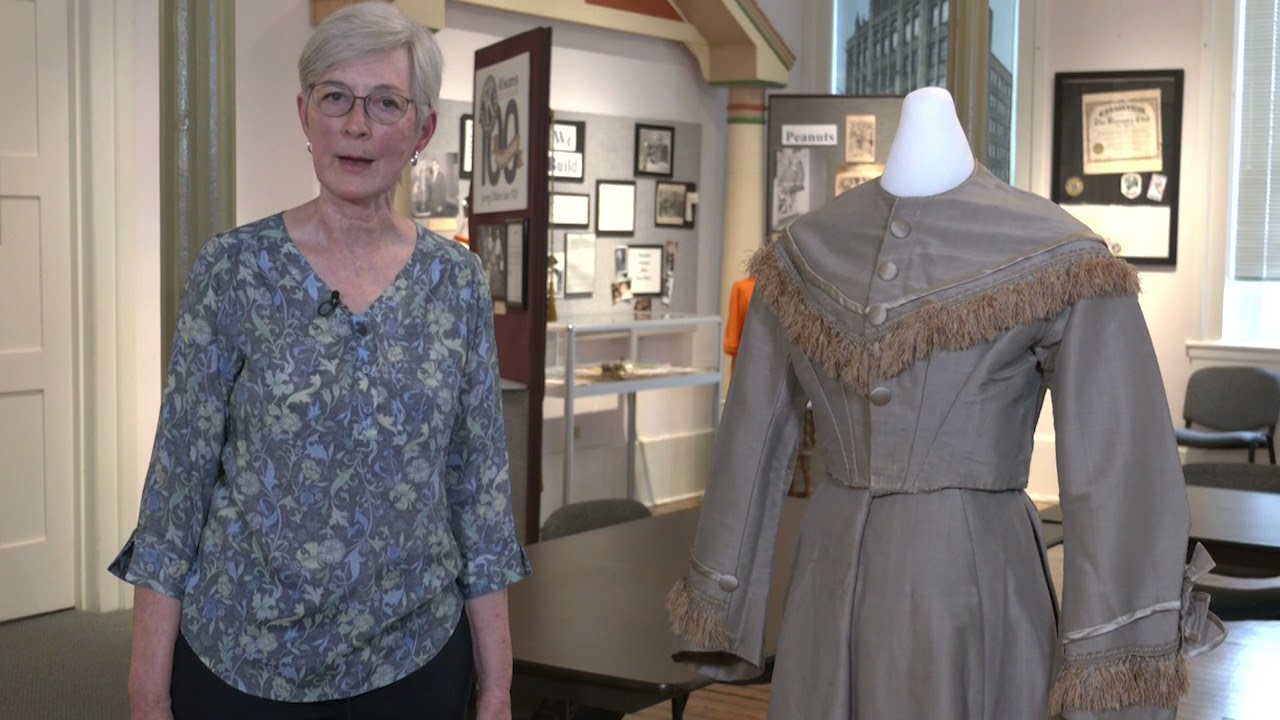 1872 Wedding Dress - Elgin History Museum: Museum Moments