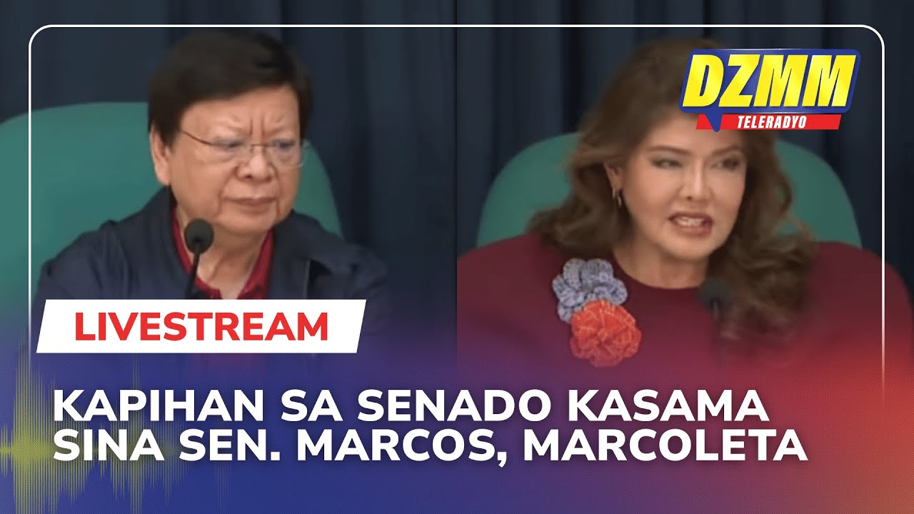 LIVE: Kapihan sa Senado with Imee Marcos, Rodante Marcoleta | DZMM Teleradyo (20 January 2026)