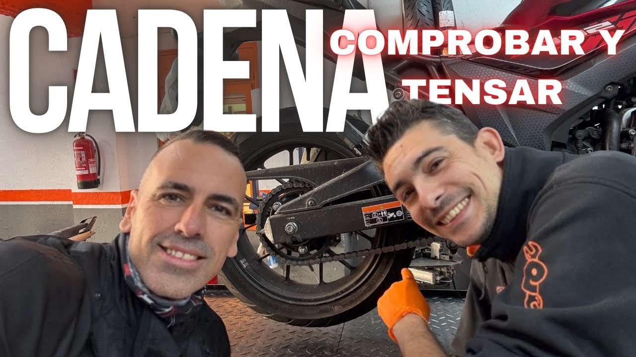 Cadena. Comprobar y tensar.