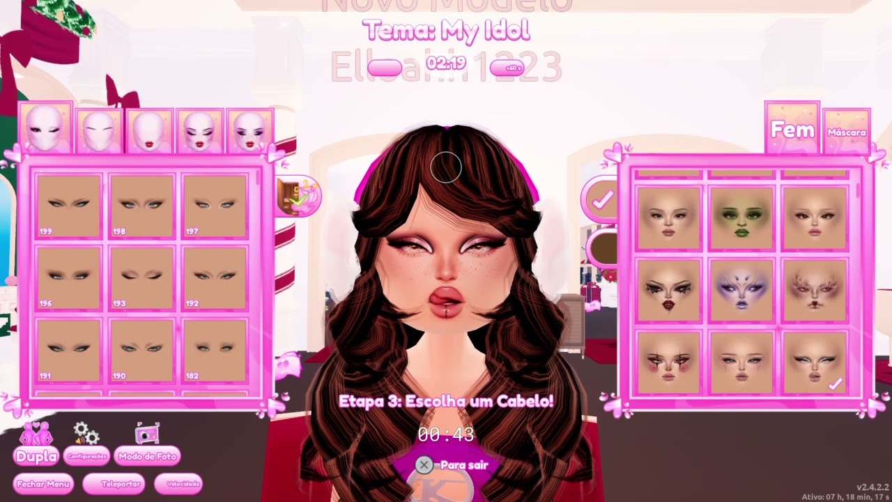 Jogando Roblox