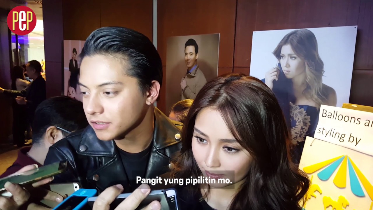 Did Daniel Padilla just pick Kathryn Bernardo's nose in this interview?