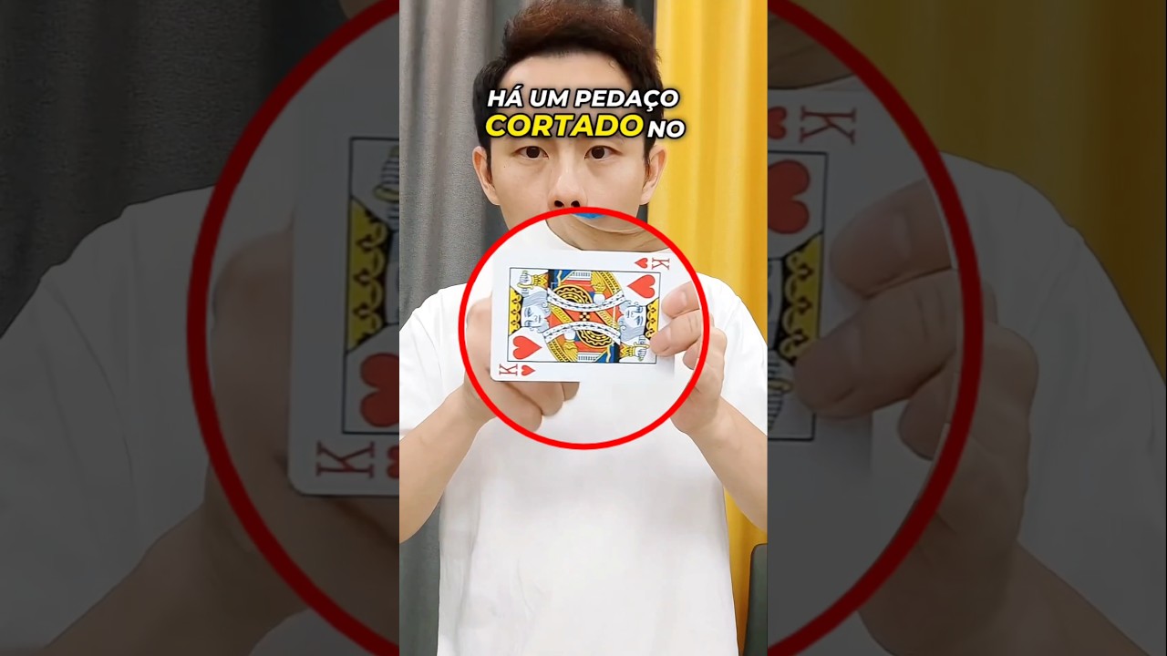 Buraco Some da Carta! Truque de Mágica Revelado! ✨🪄 