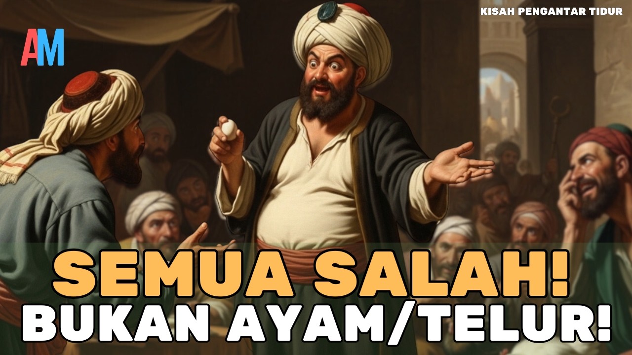 Abu Nawas: Rahasia di Balik Debat Ayam & Telur yang Tak Terduga | Kisah Pengantar Tidur