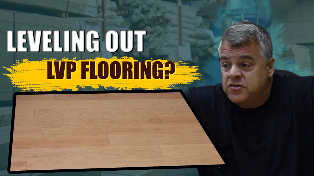 Leveling Out A LVP Floor?