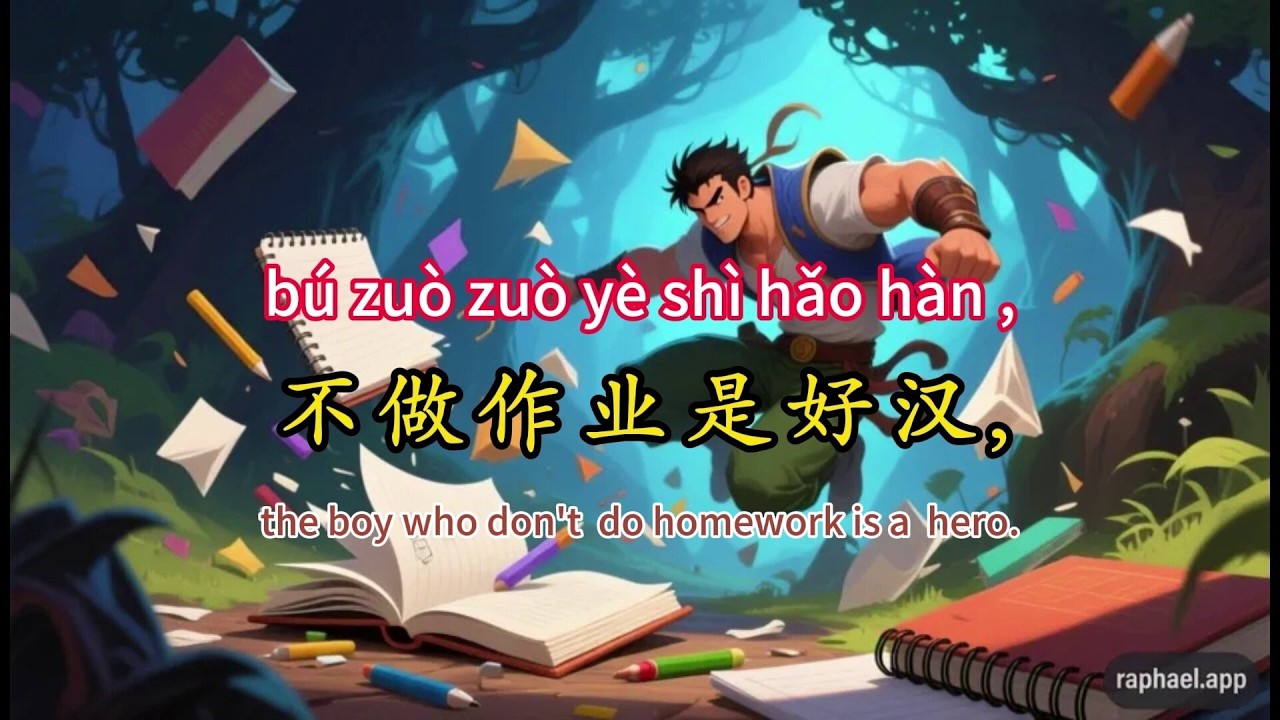 顺口溜 | Learn Chinese with bad boys ballads