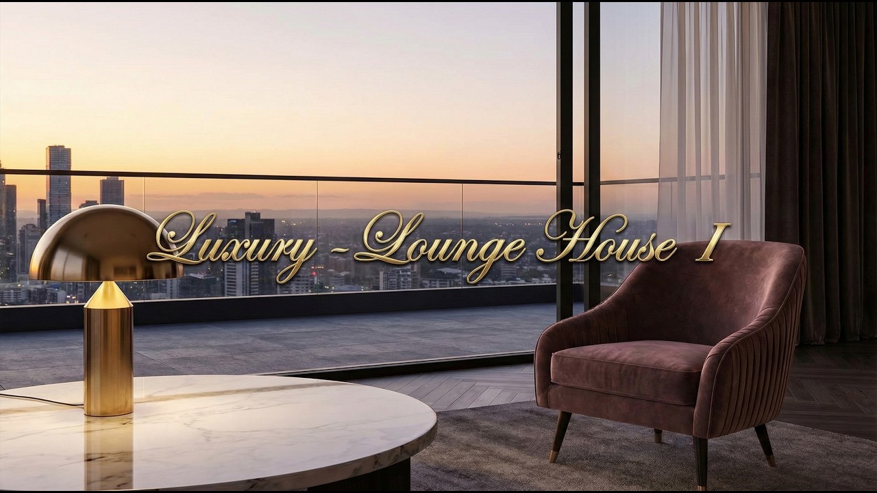 Luxury Lounge House I 🍸 Rooftop Sunset & City Vibes [Mix 2026]