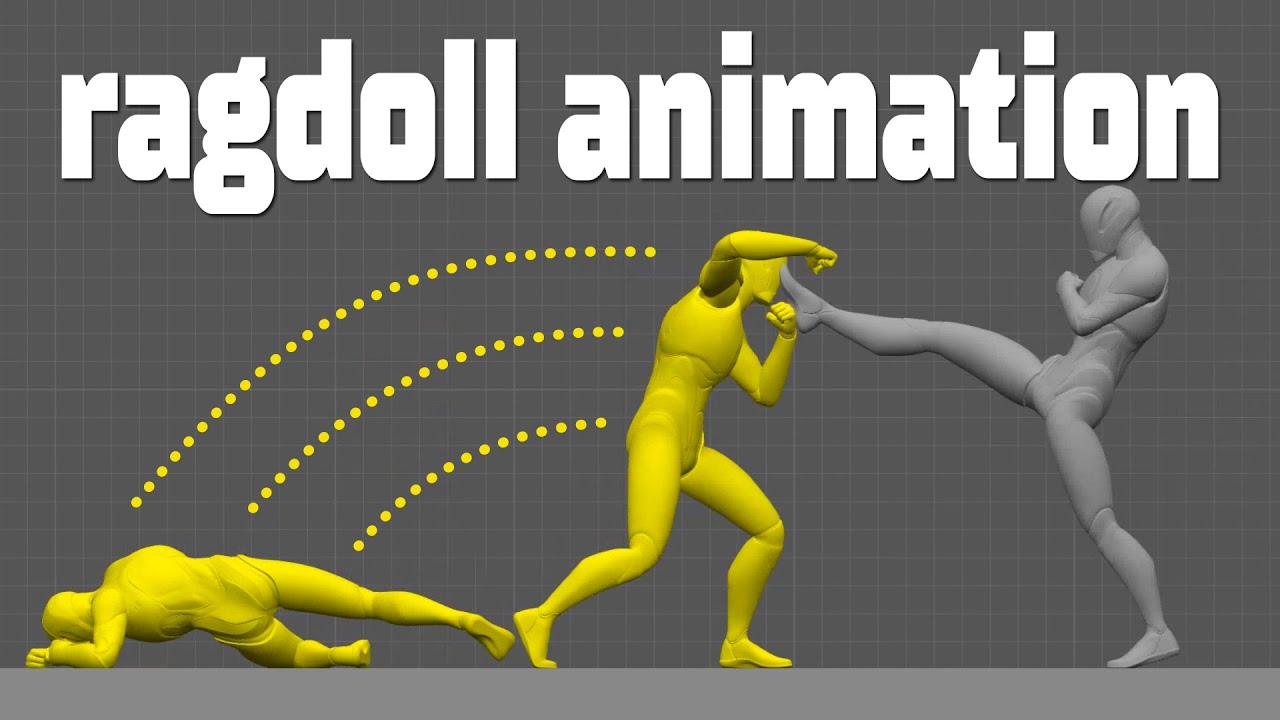 Cascadeur Ragdoll Animation: Quick & Easy way