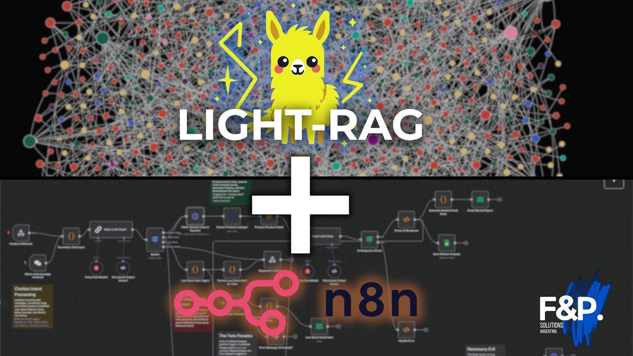 LightRAG + n8n: cómo instalarlo y usarlo en un chatbot real