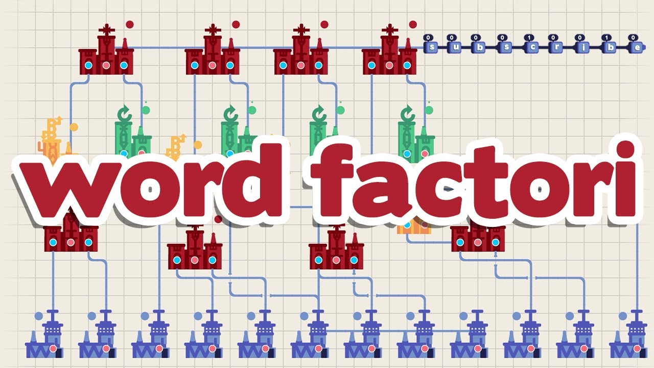 LEARNING HOW TO SPELL WITH FACTORIES! - WORD FACTORI